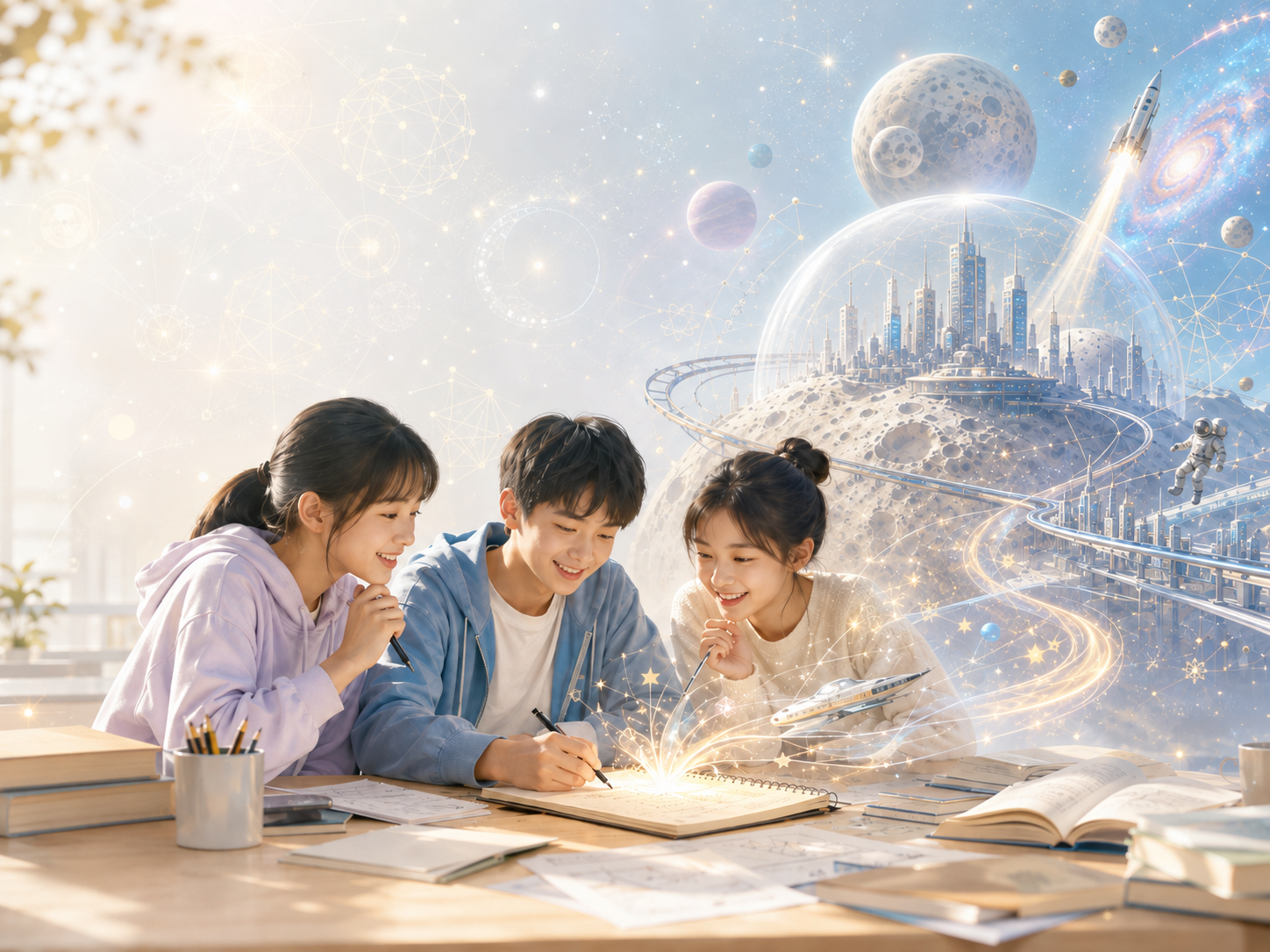 Many Children Read Science Fiction, Few Can Write It: How Imagination and a Scientific Mind Are Trained